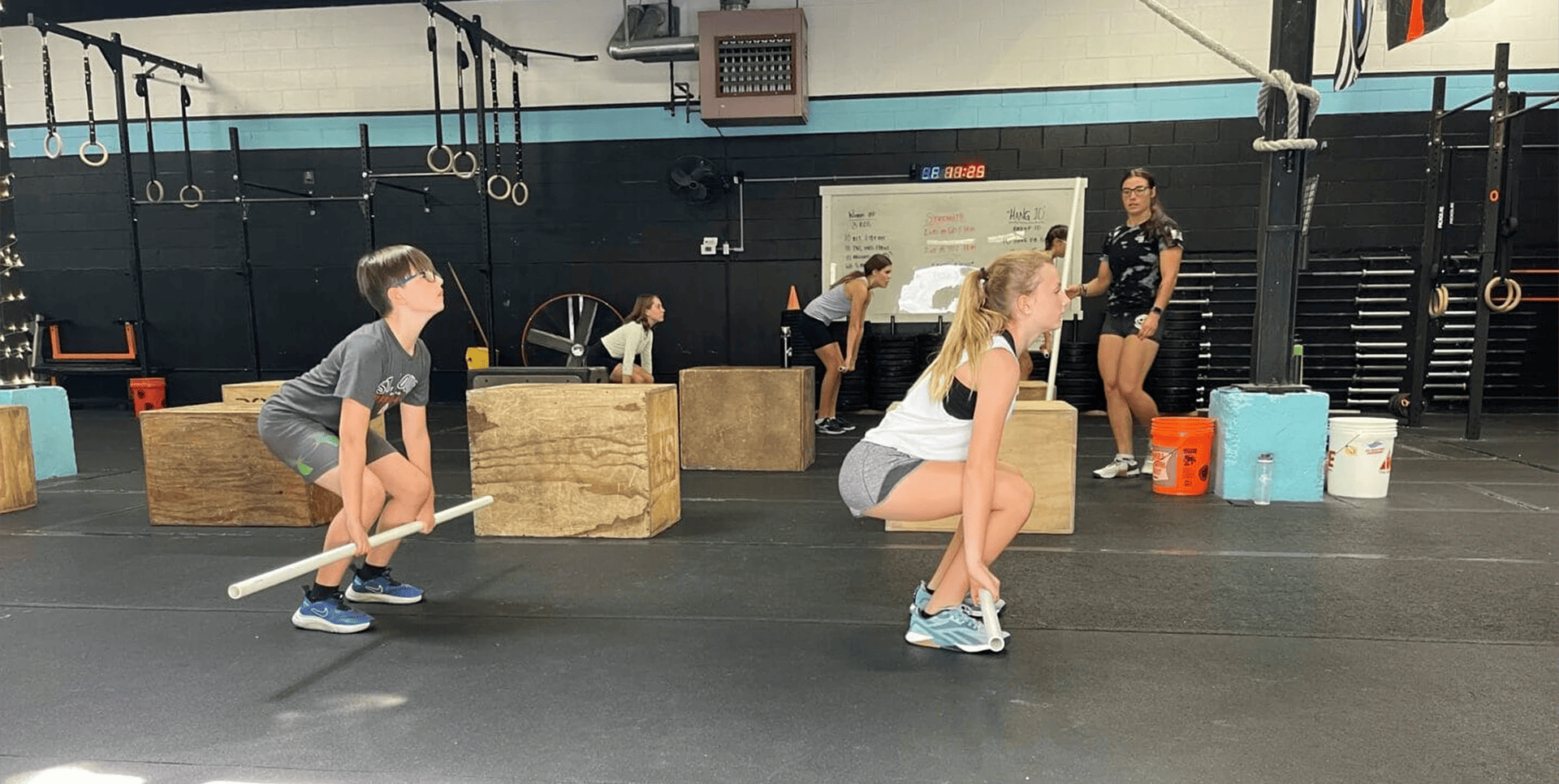 teens training at CrossFit Achieve